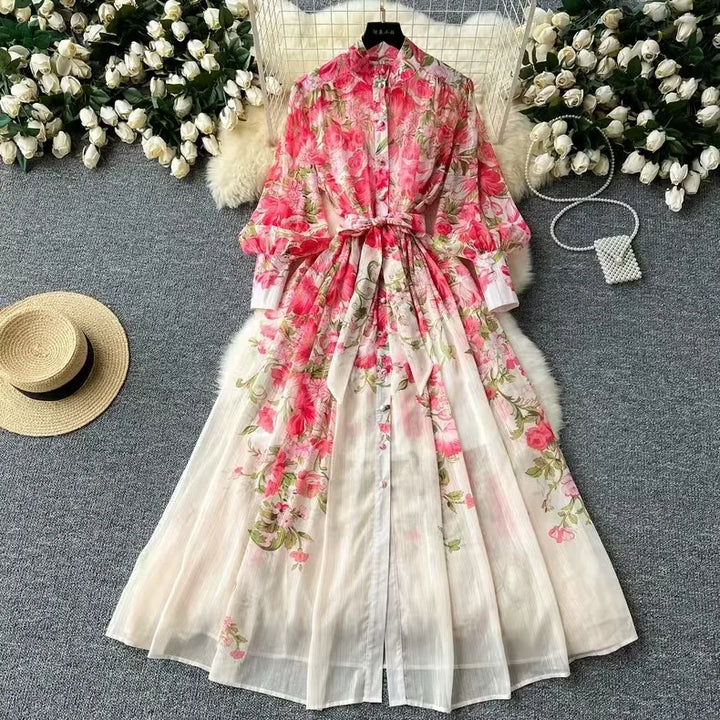 Lucy | Boho bloemen zomerjurk