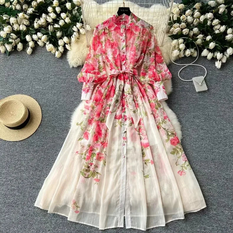 Lucy | Boho bloemen zomerjurk