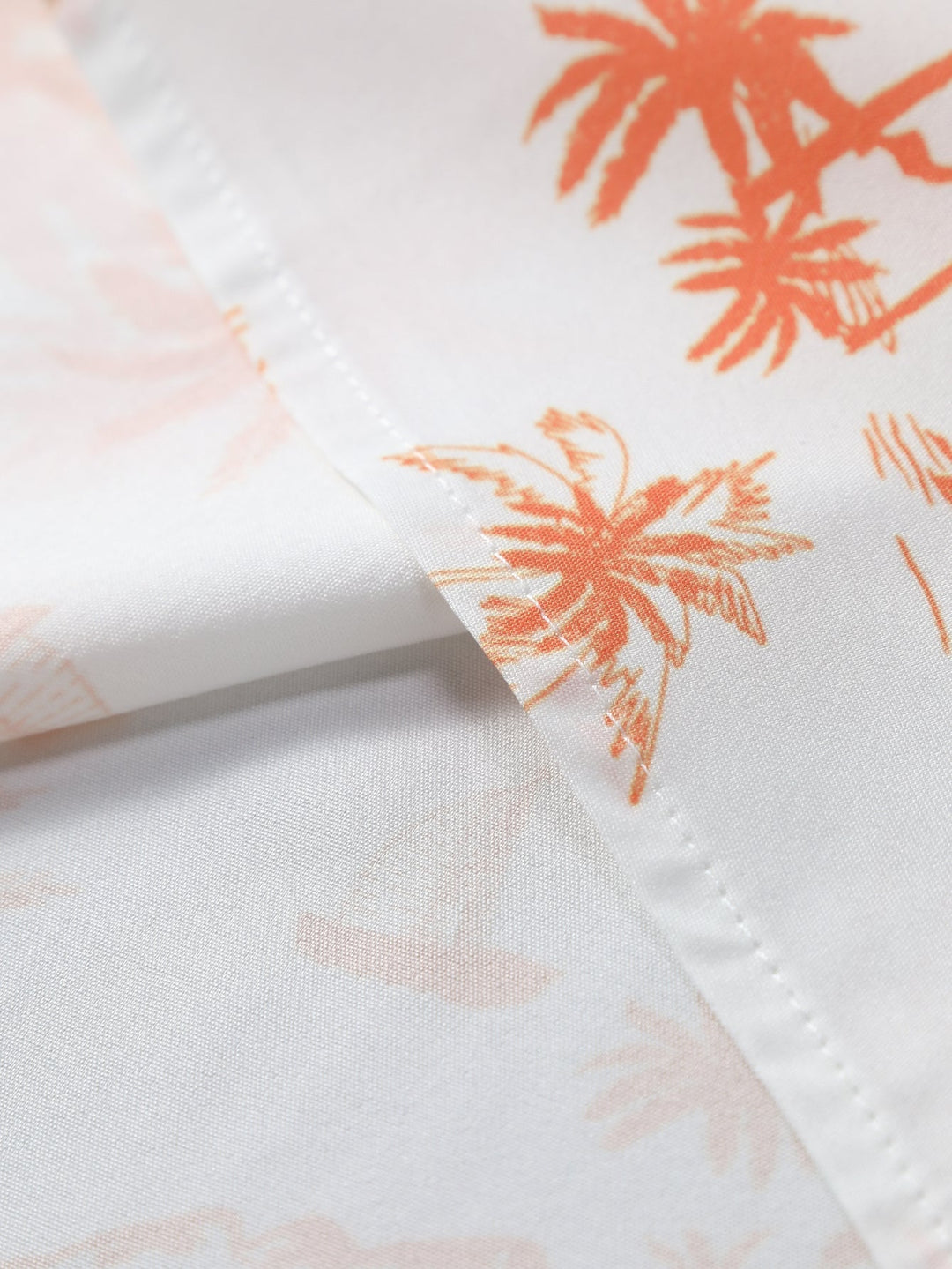Overhemd met palmboomprint & zwemshort