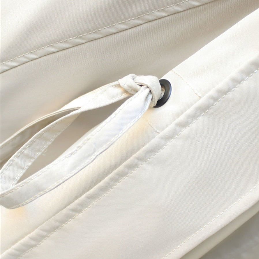 ModeHuis® | Moderne Tweekleurige Trenchcoat