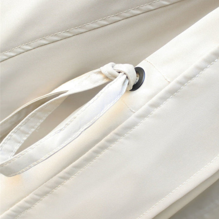 ModeHuis® | Moderne Tweekleurige Trenchcoat