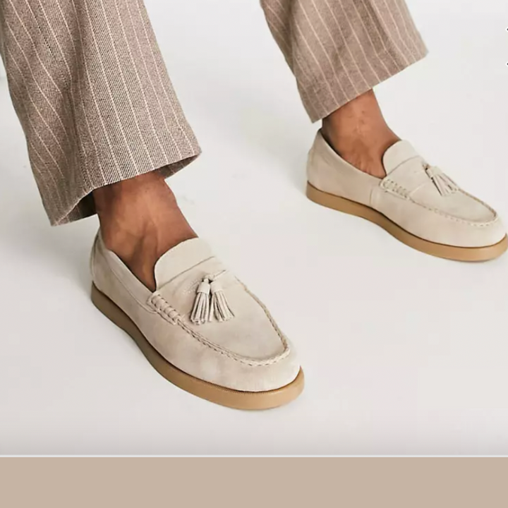 Julian | Zachte loafers met kwastjes