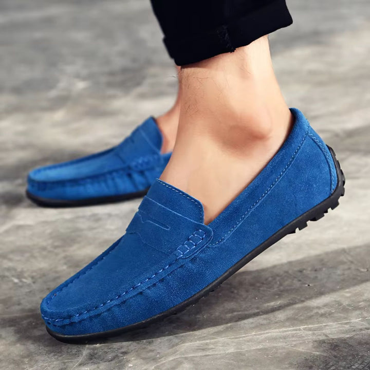 Beckett | Zachte suède loafers
