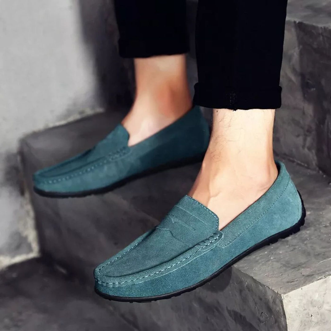 Beckett | Zachte suède loafers