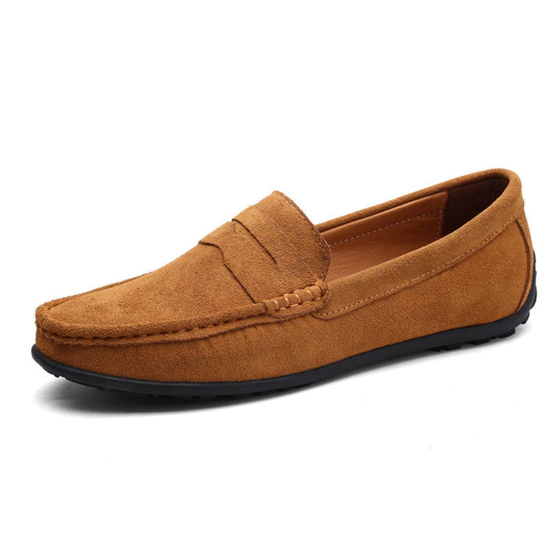 Beckett | Zachte suède loafers