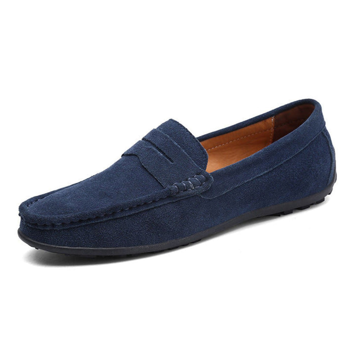 Beckett | Zachte suède loafers