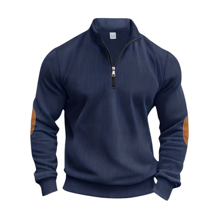 ModeHuis® | Modieuze trui met halve rits