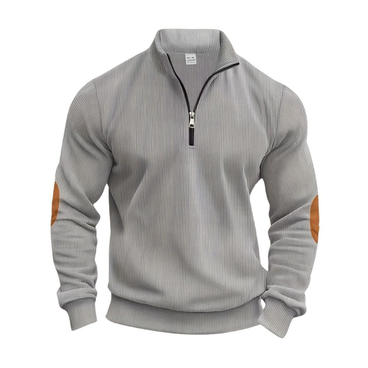 ModeHuis® | Modieuze trui met halve rits