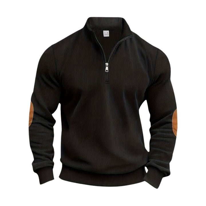 ModeHuis® | Modieuze trui met halve rits
