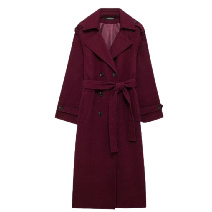 ModeHuis® | Classy Burgundy Jas