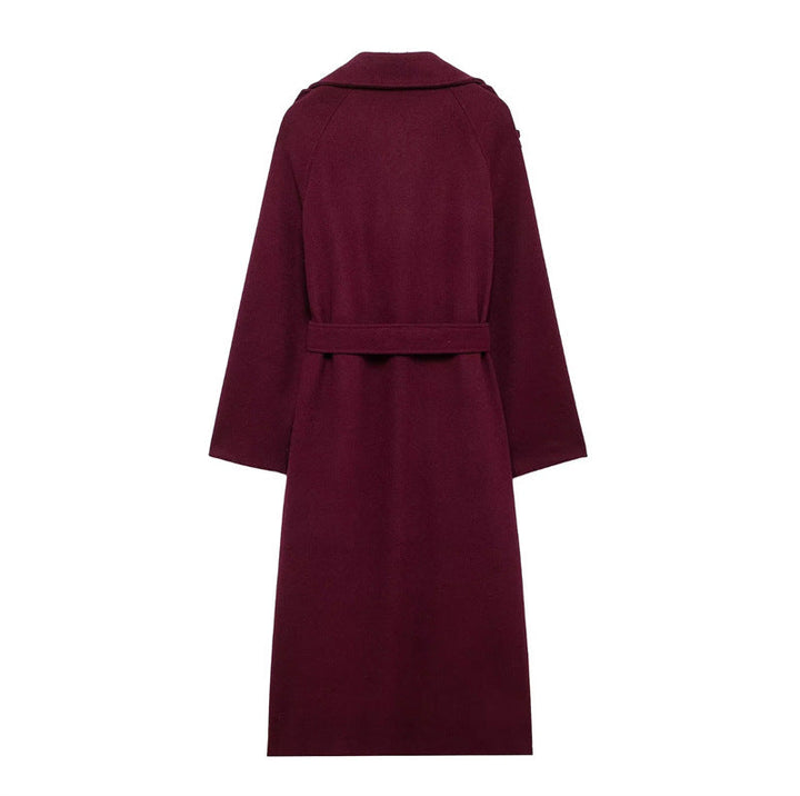 ModeHuis® | Classy Burgundy Jas
