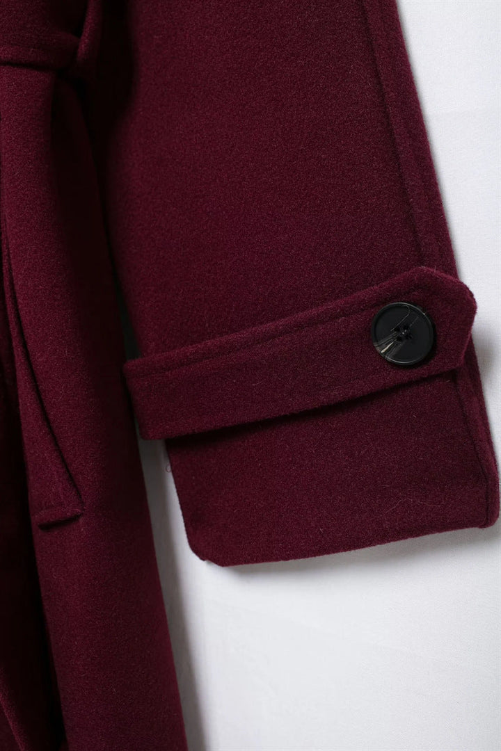ModeHuis® | Classy Burgundy Jas