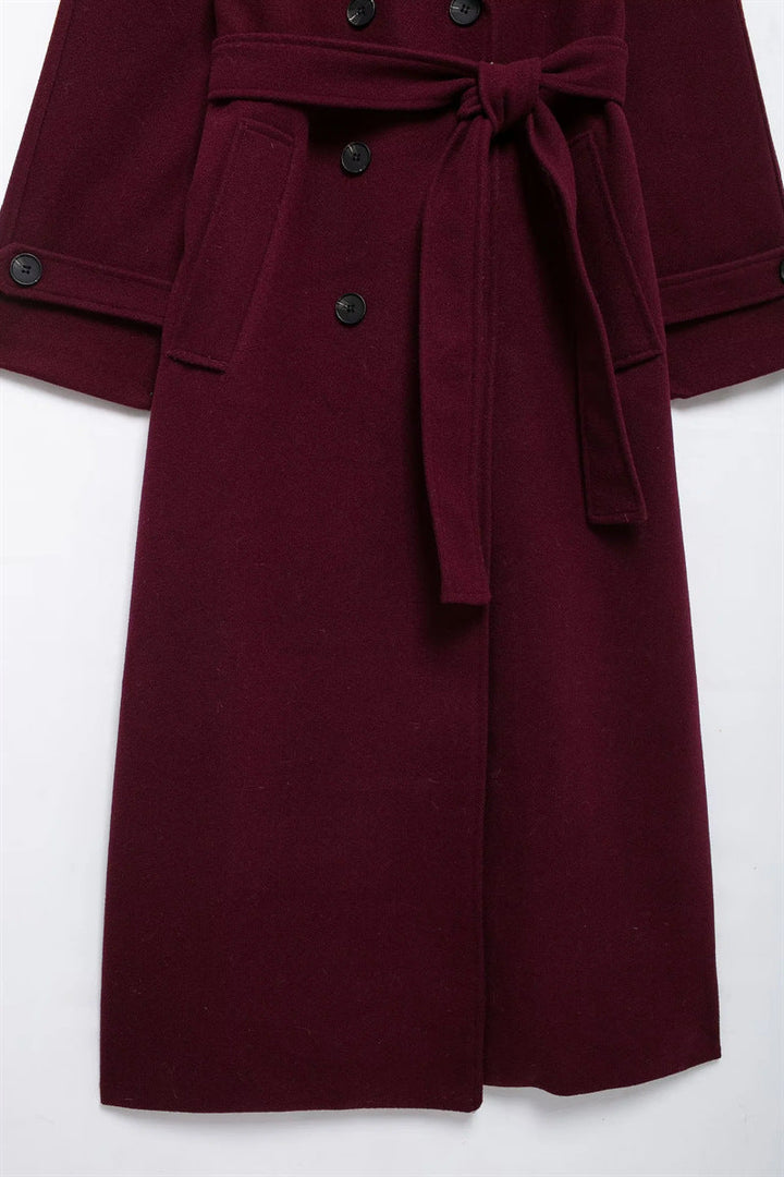 ModeHuis® | Classy Burgundy Jas