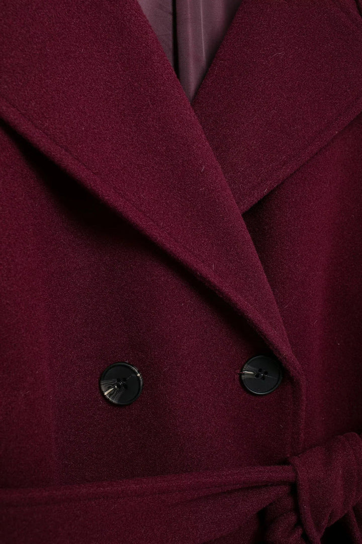 ModeHuis® | Classy Burgundy Jas