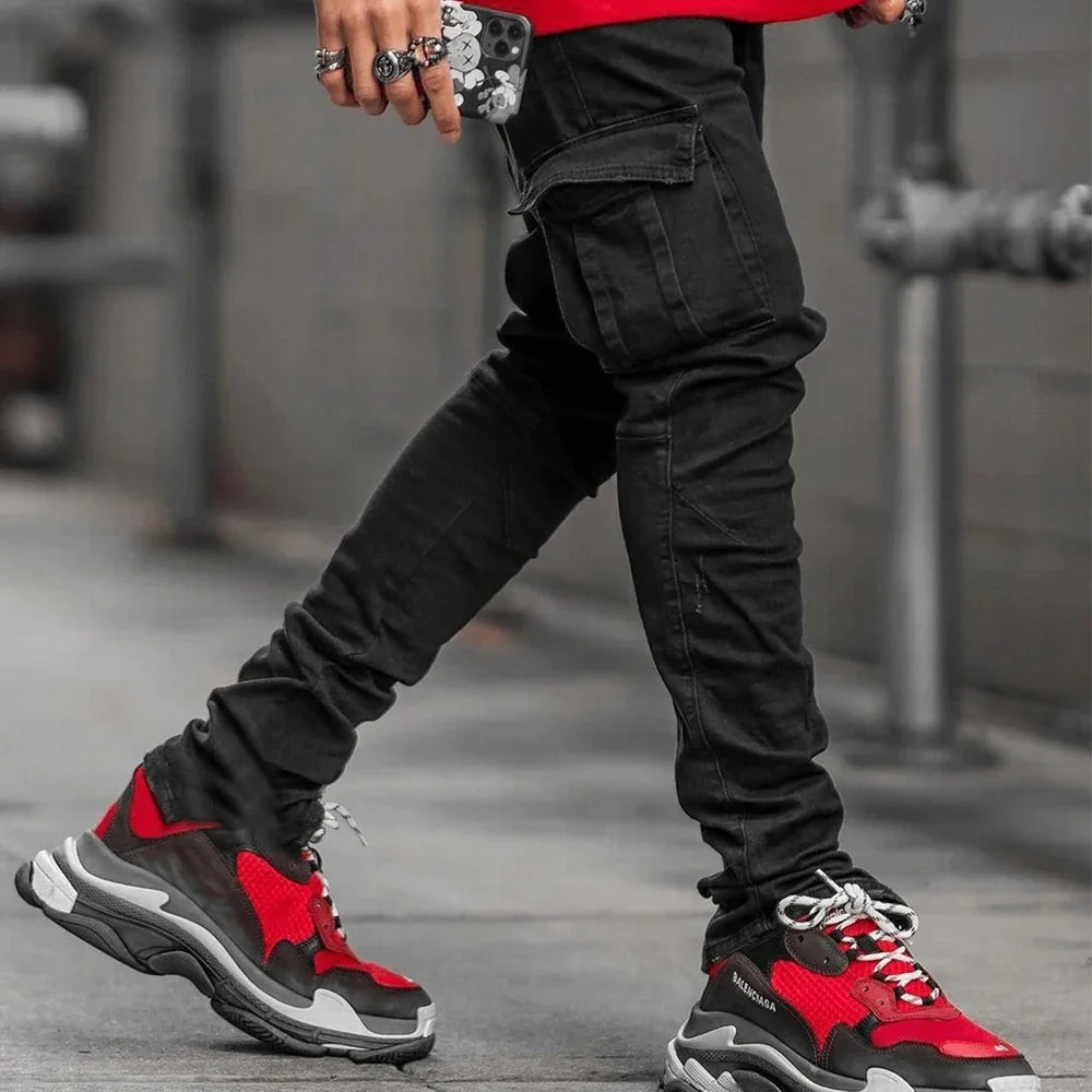 ModeHuis® | Cargo Street Elastic Jeans