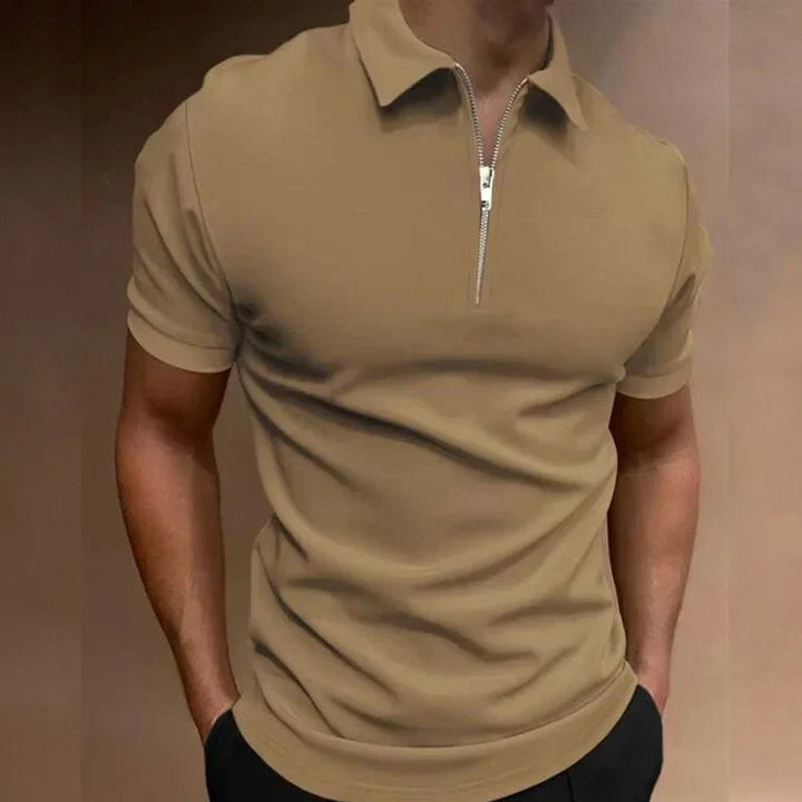 ModeHuis® | Klassieke Rits Polo Shirt 2+1 Gratis