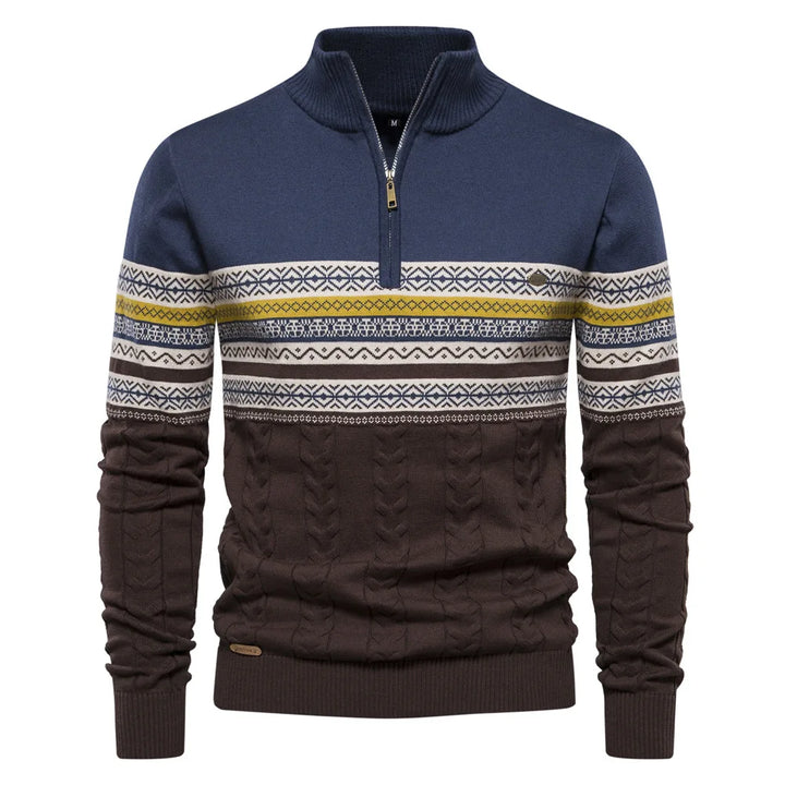 ModeHuis® | Modieuze Trui Met Rits