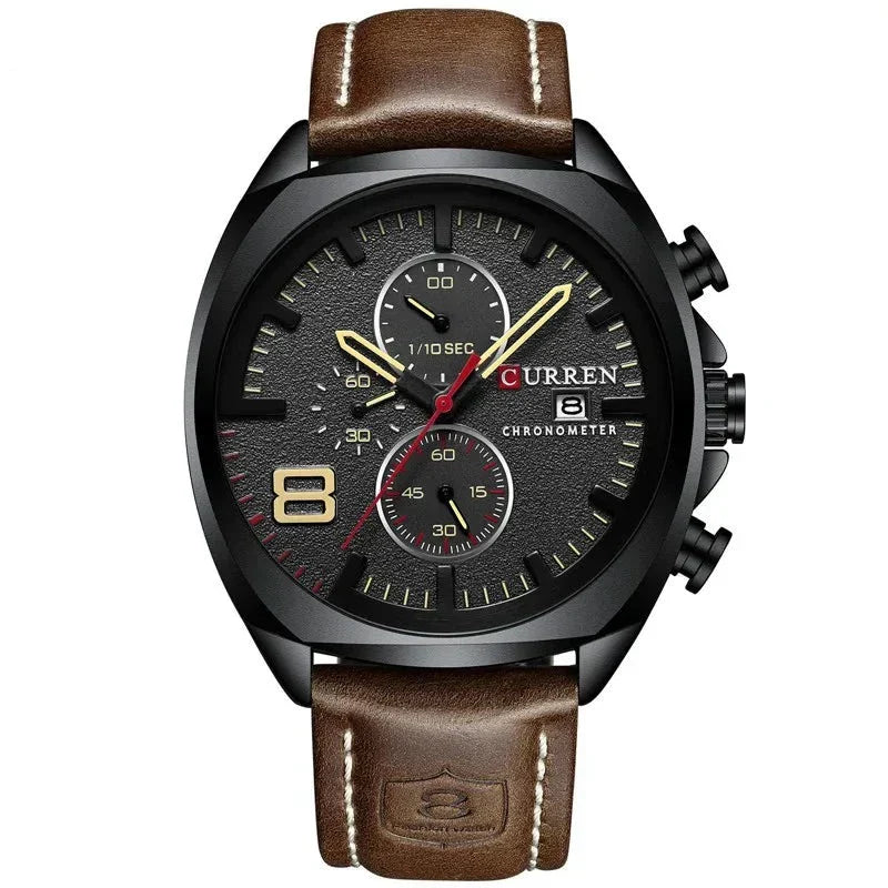 Waterdicht Chronograaf Sport Militair Horloge
