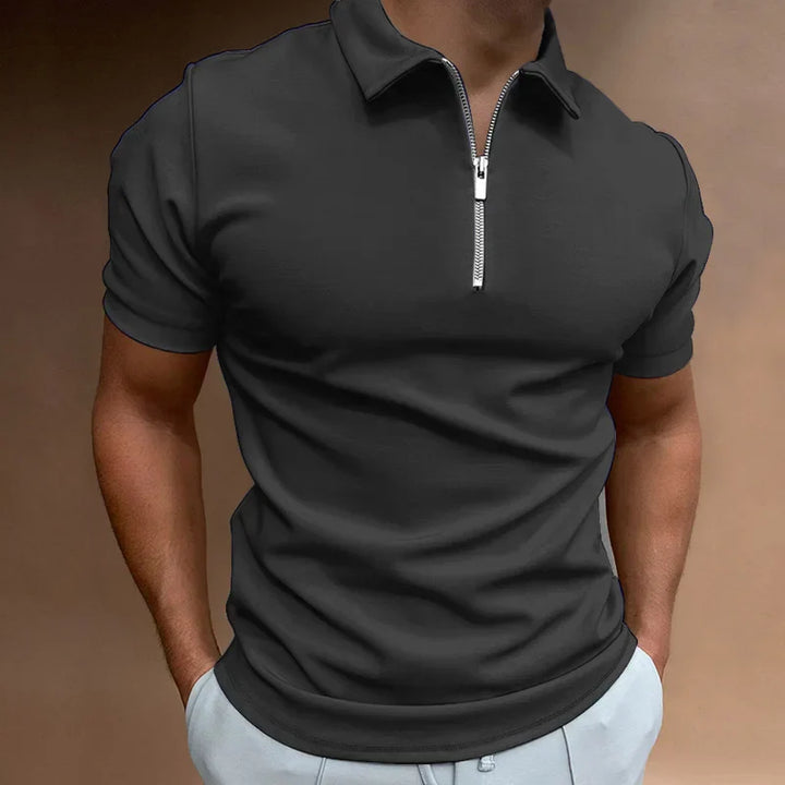 ModeHuis® | Klassieke Rits Polo Shirt 2+1 Gratis