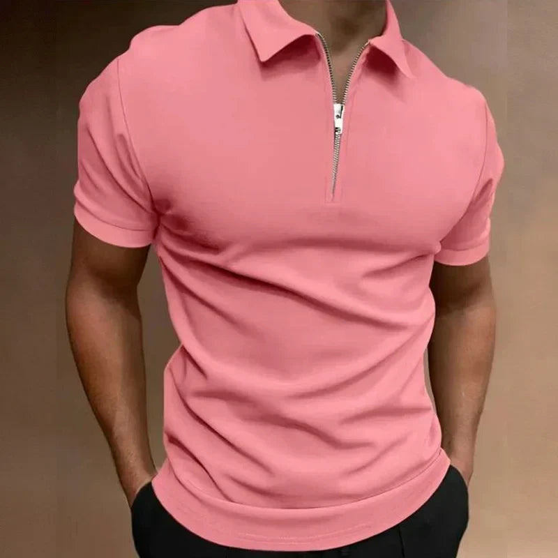 ModeHuis® | Klassieke Rits Polo Shirt 2+1 Gratis