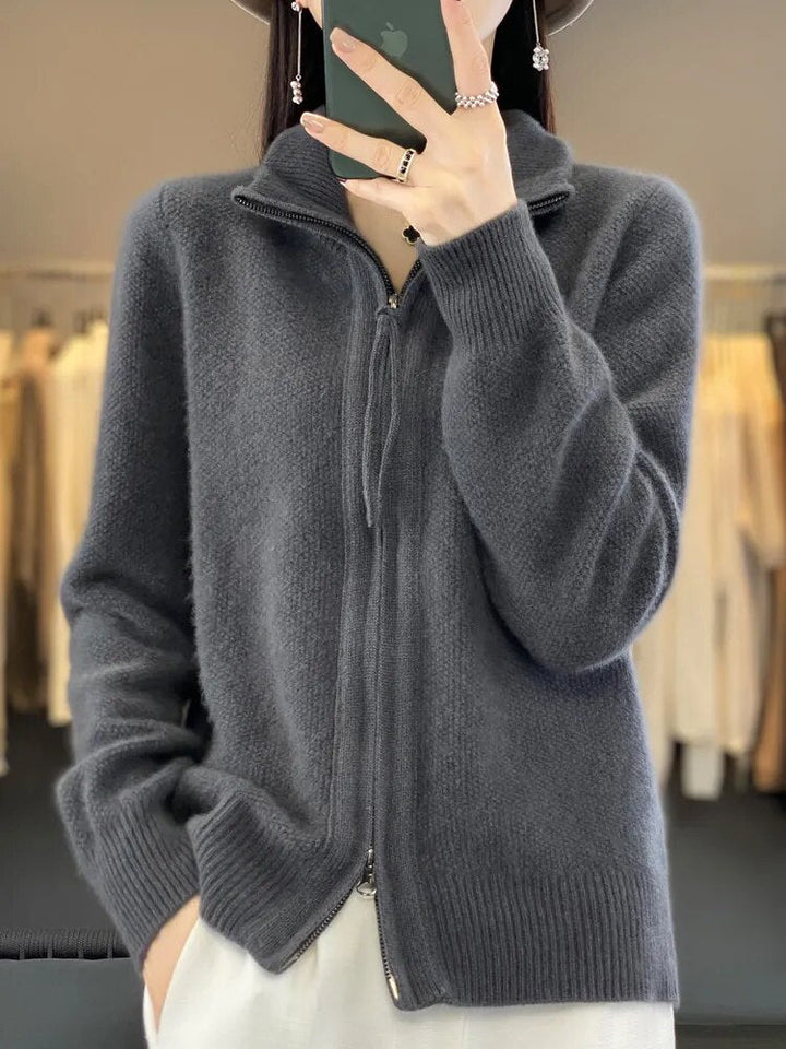 ModeHuis® | Cozy Zip-Up Cardigan
