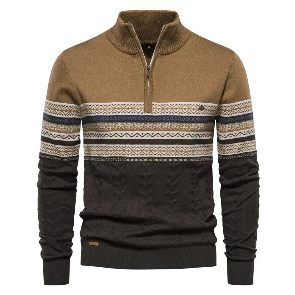 ModeHuis® | Modieuze Trui Met Rits