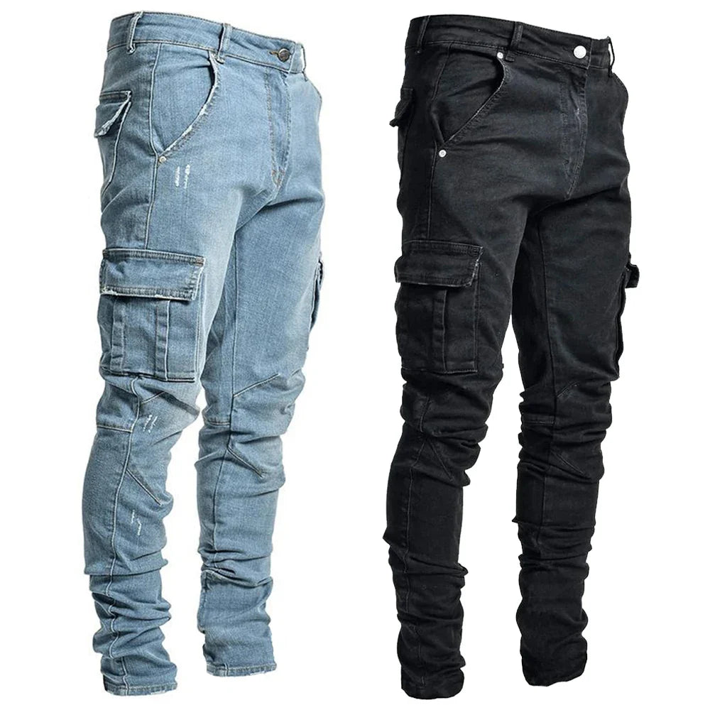 ModeHuis® | Cargo Street Elastic Jeans