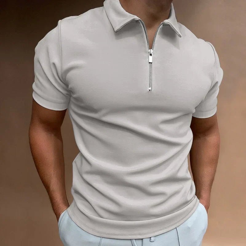 ModeHuis® | Klassieke Rits Polo Shirt 2+1 Gratis