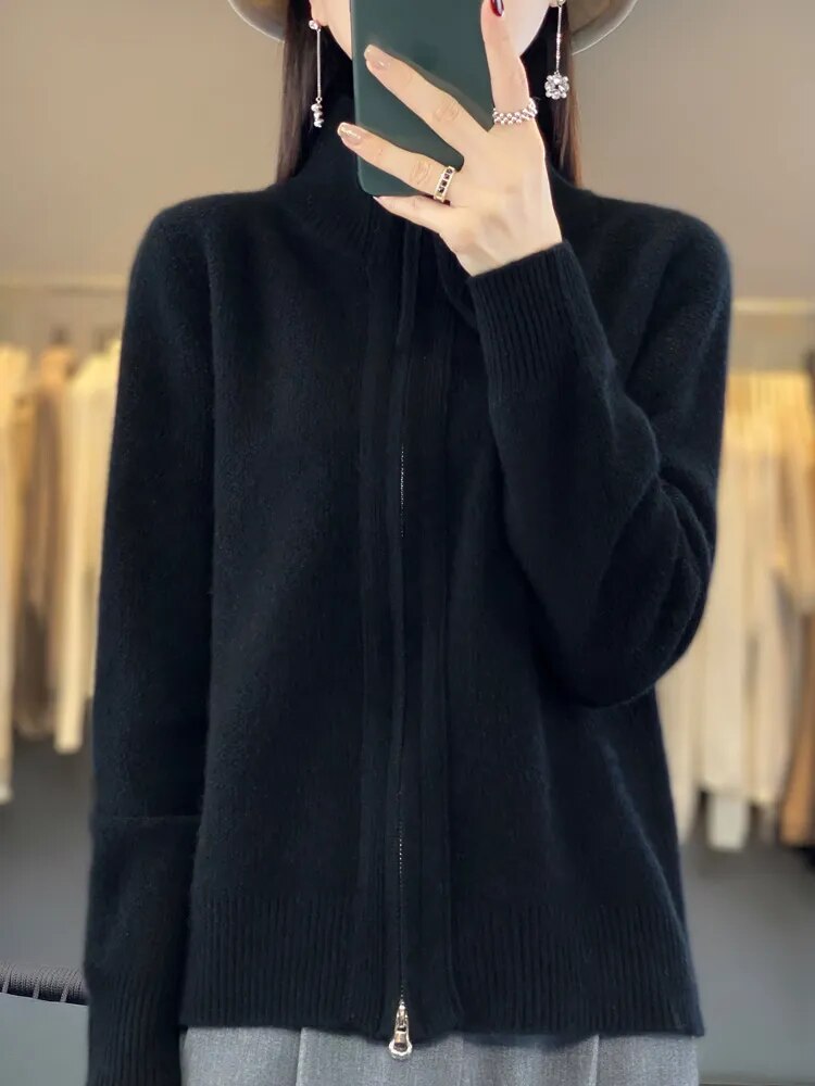 ModeHuis® | Cozy Zip-Up Cardigan