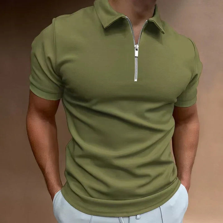 ModeHuis® | Klassieke Rits Polo Shirt 2+1 Gratis