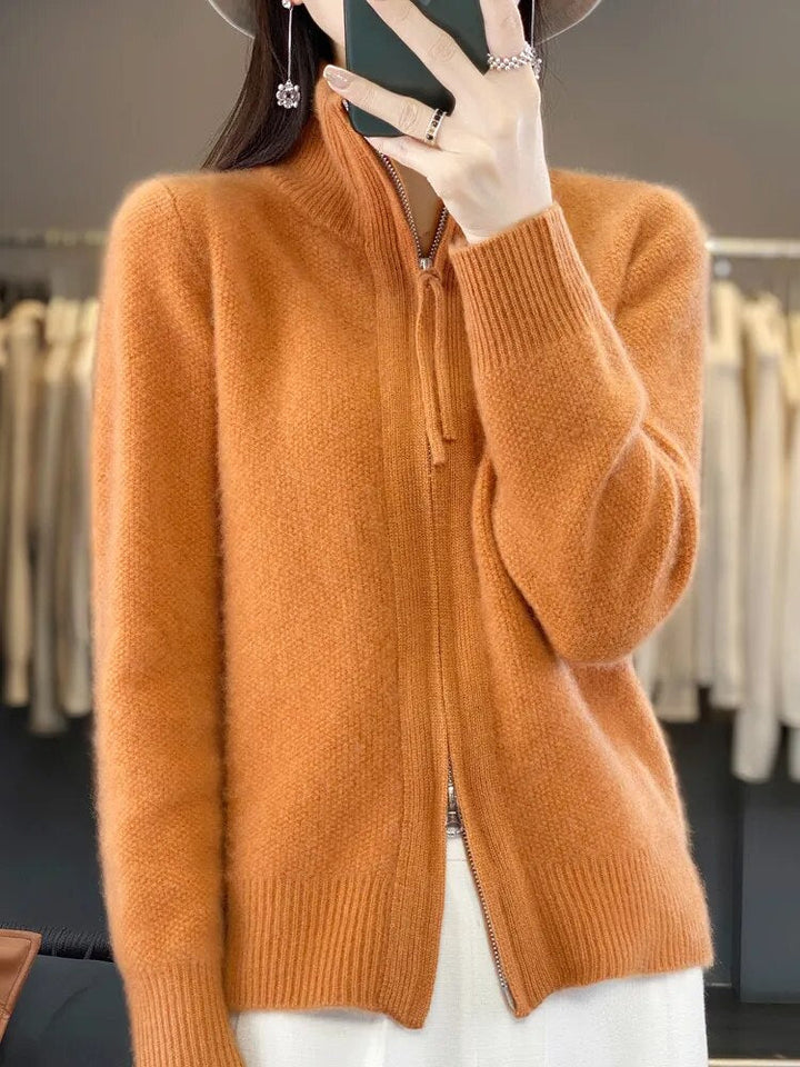 ModeHuis® | Cozy Zip-Up Cardigan