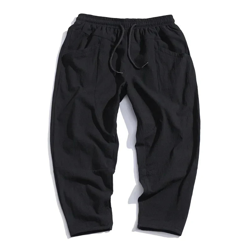 ModeHuis® | Cropped Katoenen/Linnen Broek