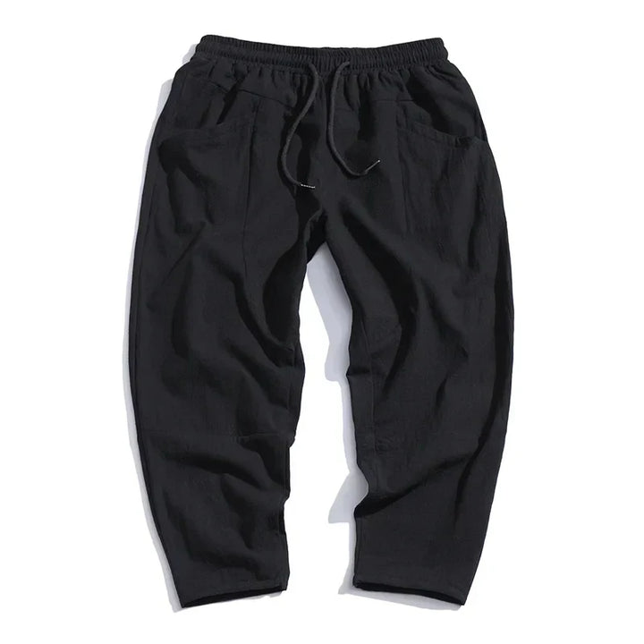 ModeHuis® | Cropped Katoenen/Linnen Broek