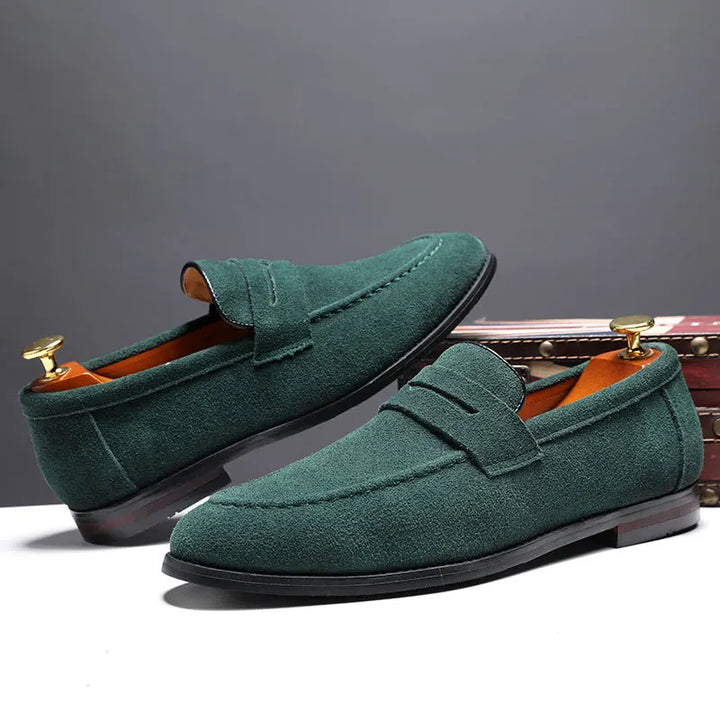 Marcus | Klassieke suède loafers