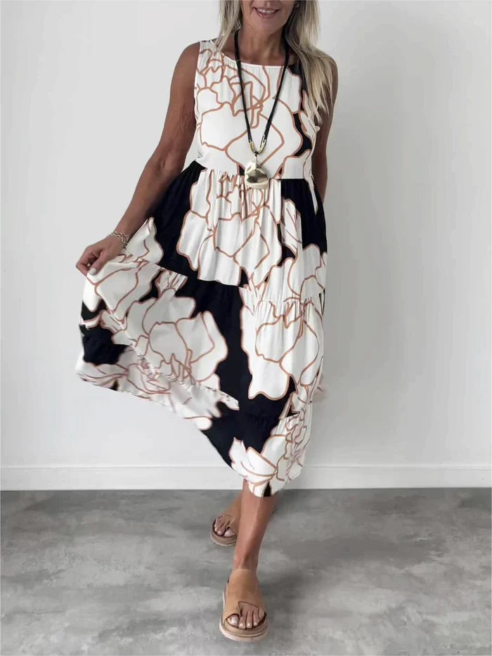 ModeHuis® | Comfortabele Bloemenjurk