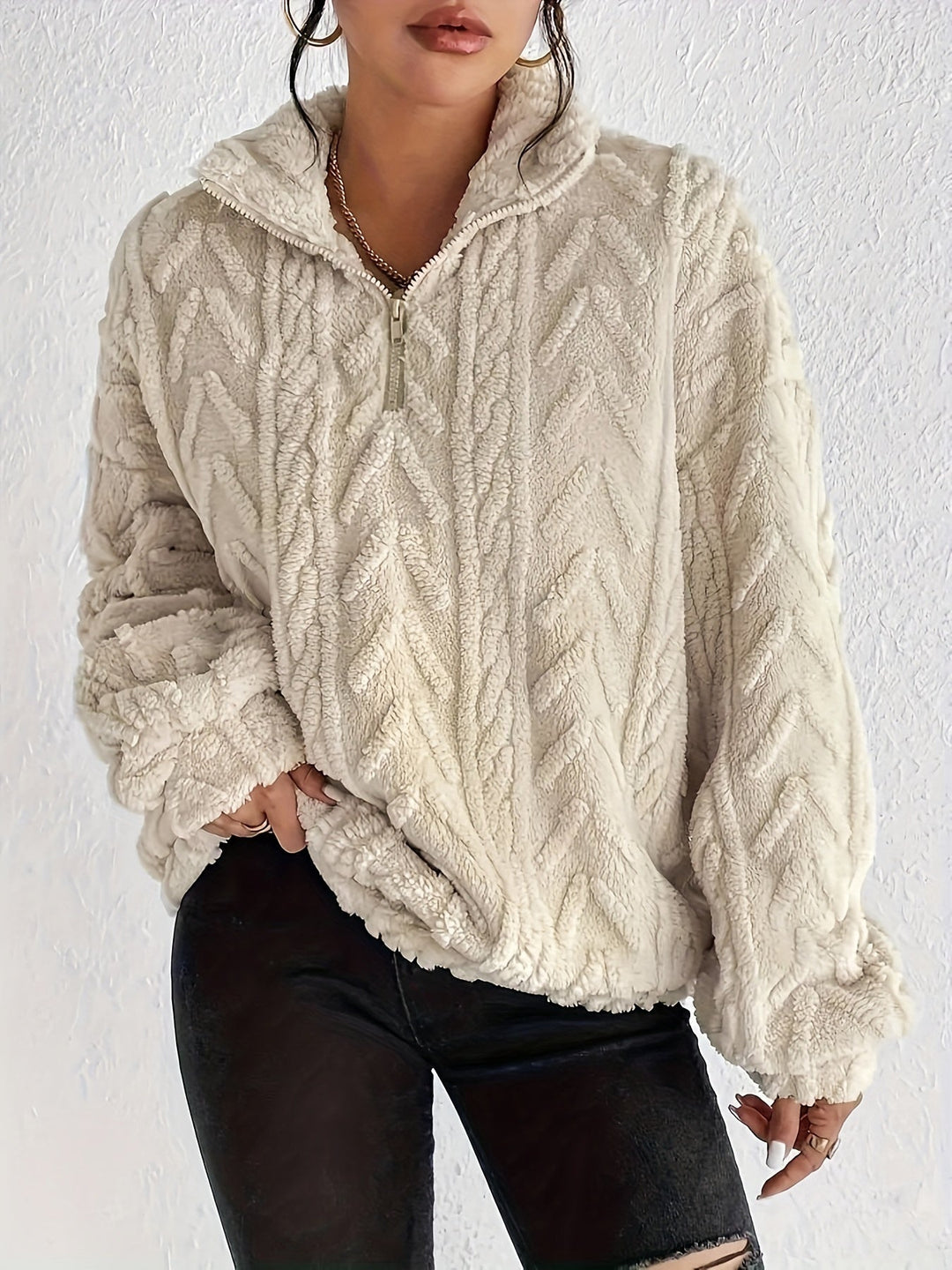 ModeHuis® | Elegante Fleece Trui