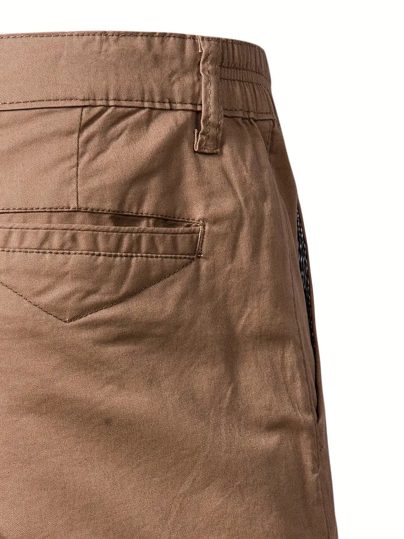 ModeHuis® | Katoenen shorts met zakken
