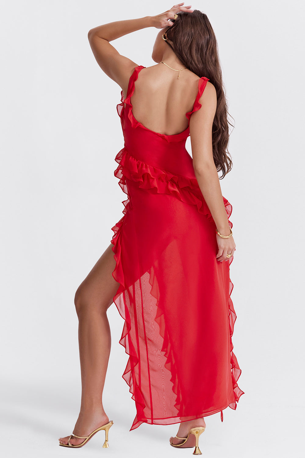 ModeHuis® | Stralende Jurk met Ruffles