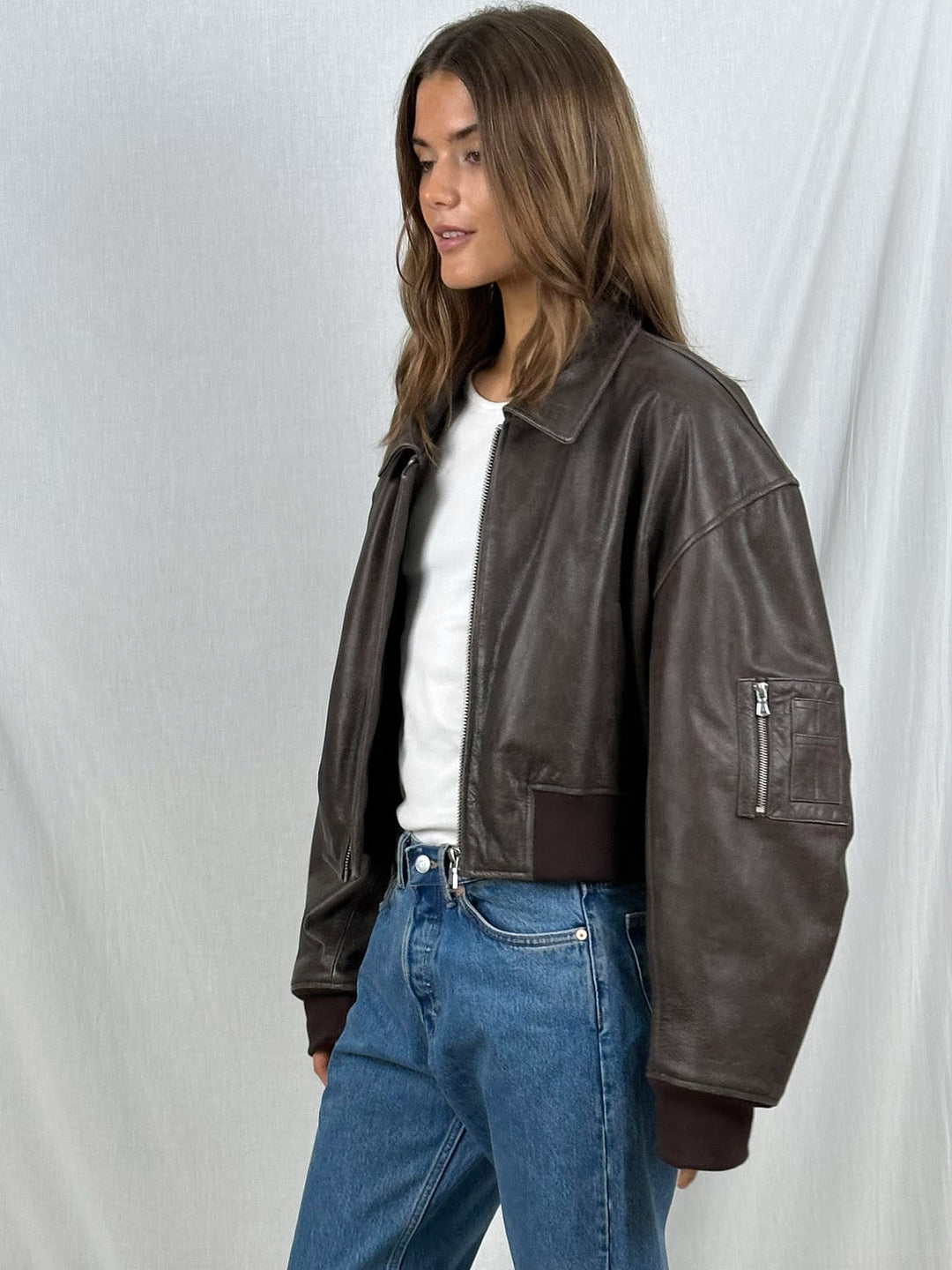 ModeHuis® | Cropped Bomber