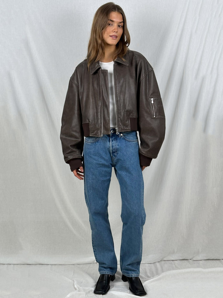 ModeHuis® | Cropped Bomber