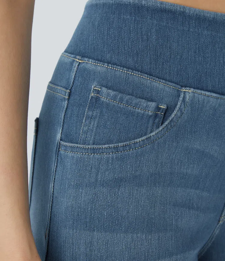 ModeHuis® | Comfortabele jeans met hoge taille