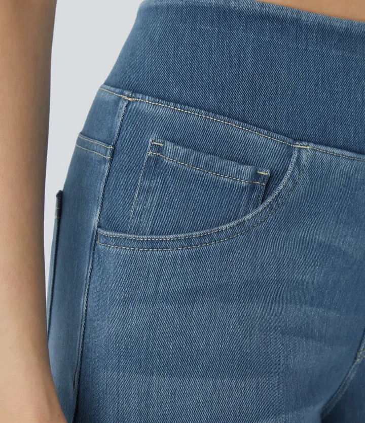 ModeHuis® | Comfortabele jeans met hoge taille