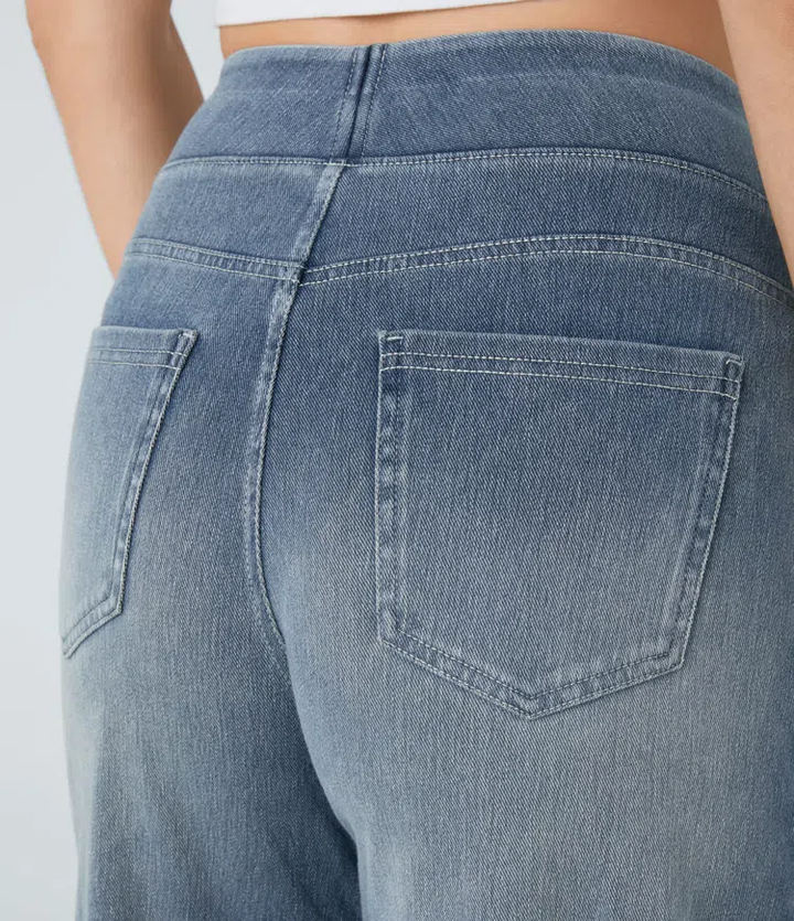 ModeHuis® | Comfortabele jeans met hoge taille