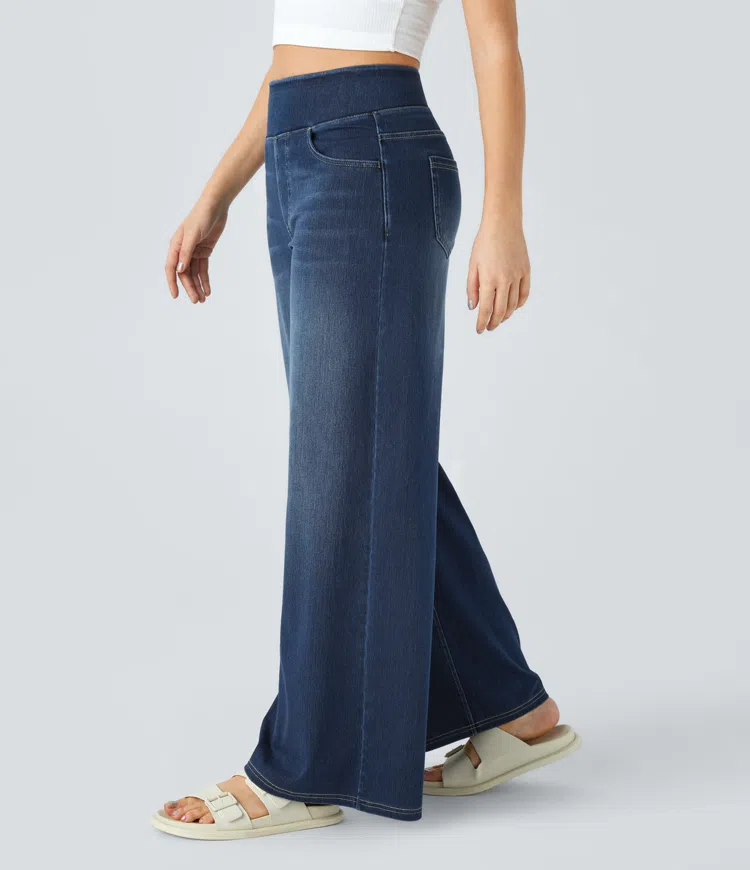 ModeHuis® | Comfortabele jeans met hoge taille