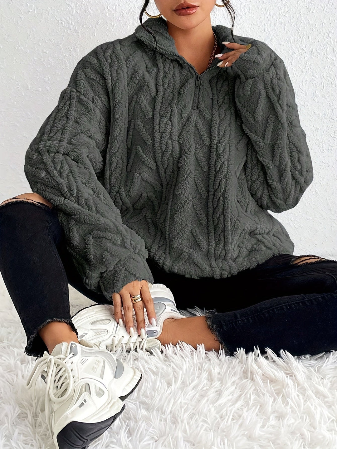 ModeHuis® | Elegante Fleece Trui