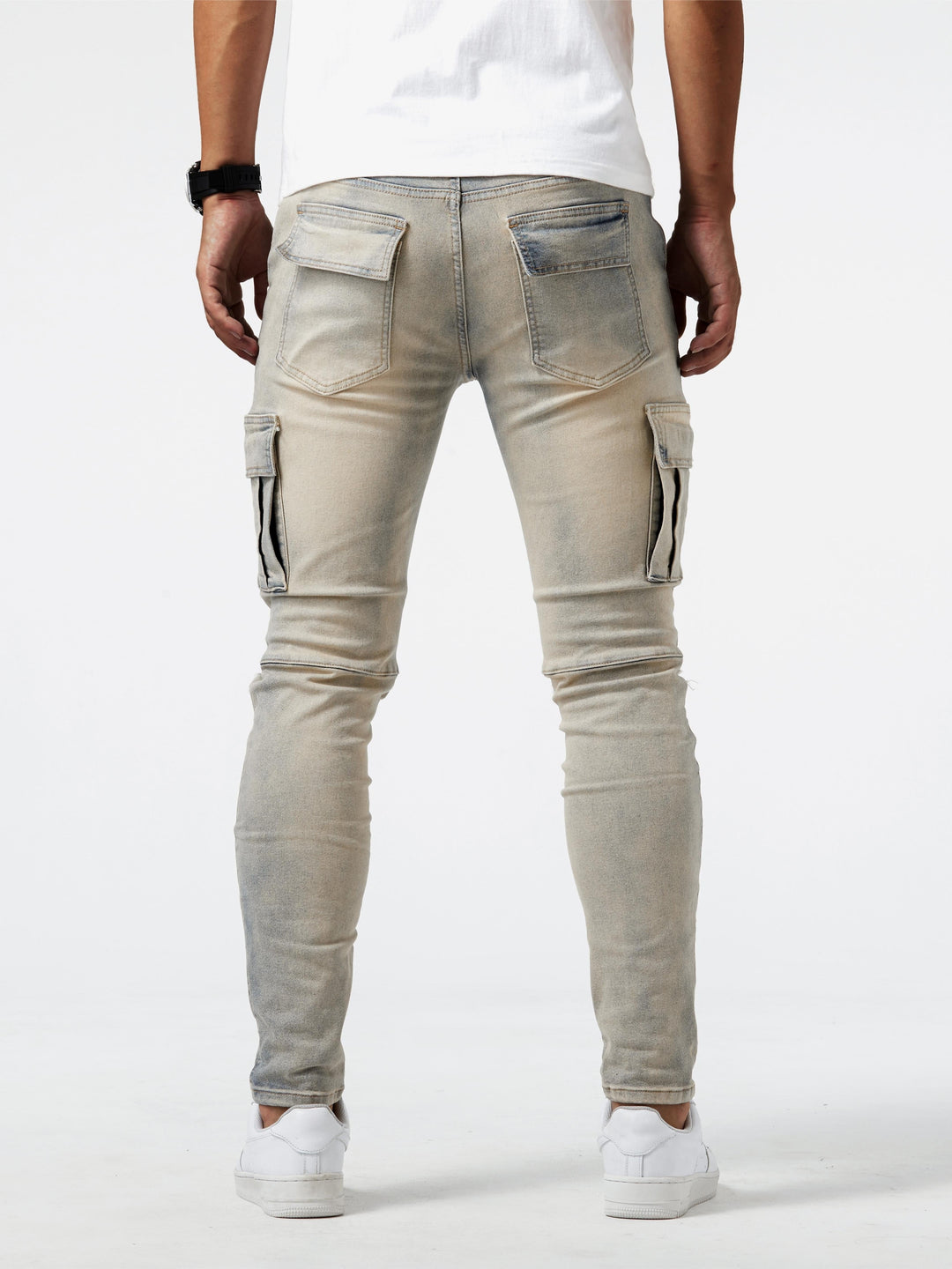 ModeHuis® | Slim Fit Cargo Jeans