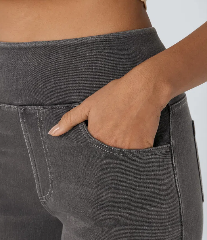 ModeHuis® | Comfortabele jeans met hoge taille