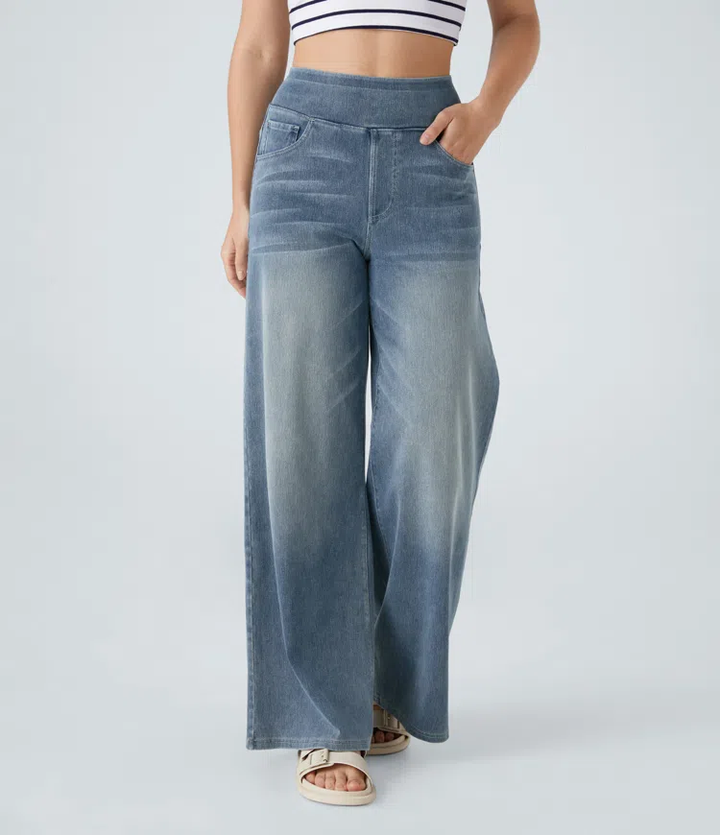 ModeHuis® | Comfortabele jeans met hoge taille
