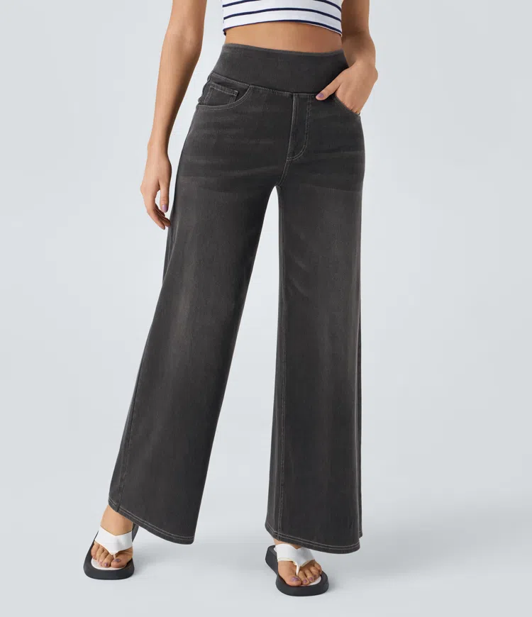 ModeHuis® | Comfortabele jeans met hoge taille