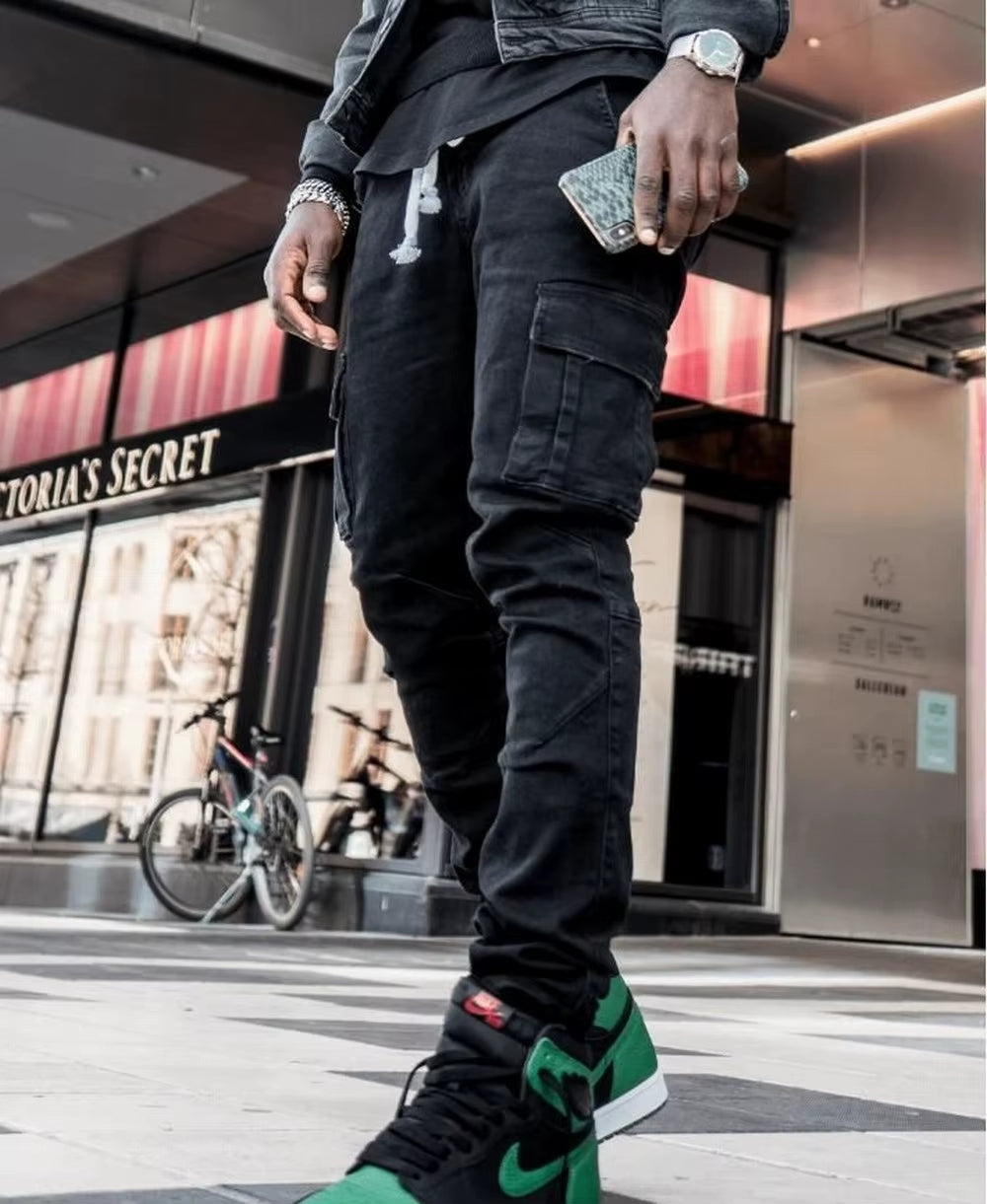 ModeHuis® | Cargo Street Elastic Jeans